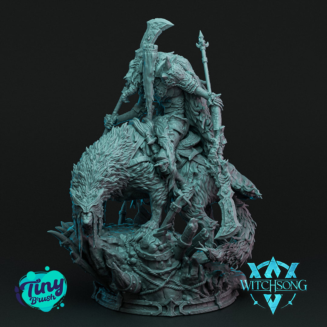 Mounted Faceless King