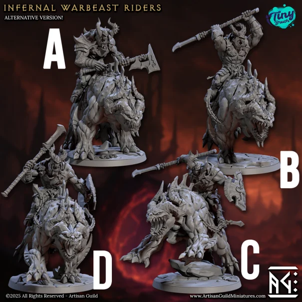Infernal Warbeast Rider (Mod. 1)