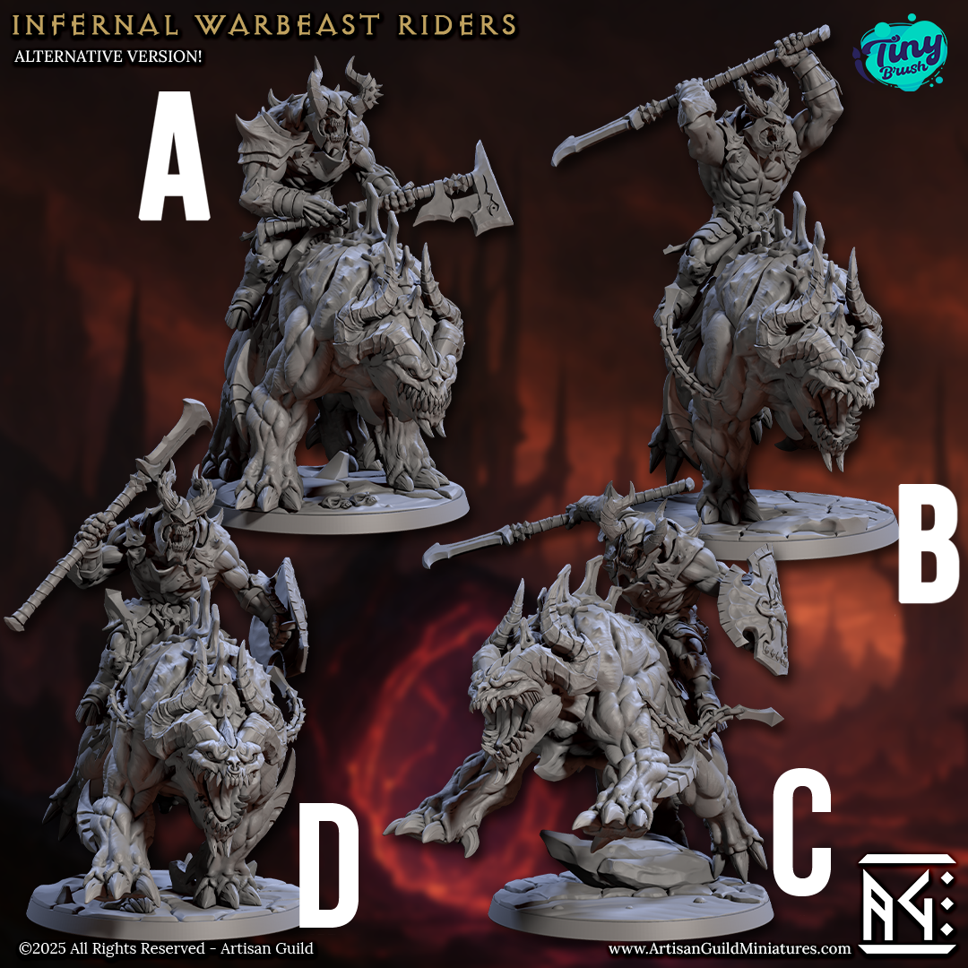 Infernal Warbeast Rider (Mod. 1)