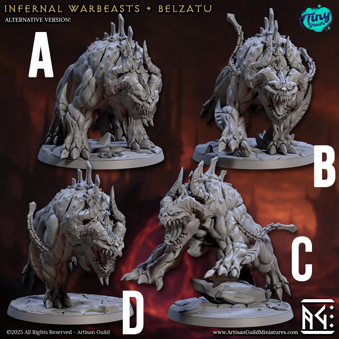 Infernal Warbeast Rider (Mod. 3)