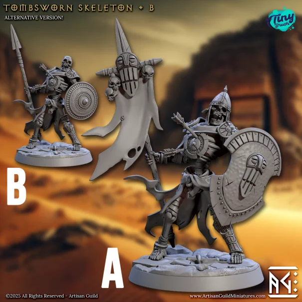 Tombsworn Skeleton (Mod. B)