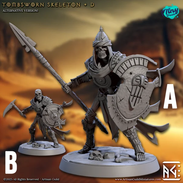 Tombsworn Skeleton (Mod. D)